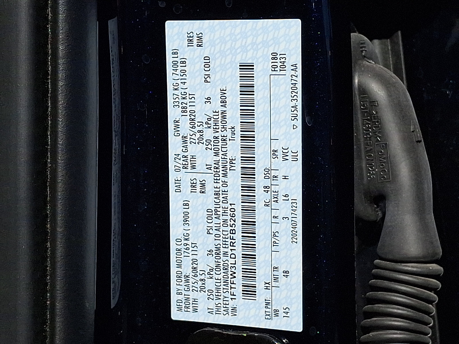 Certified 2024 Ford F150 XLT w/ Equipment Group 303A High AWD/4WD image 33