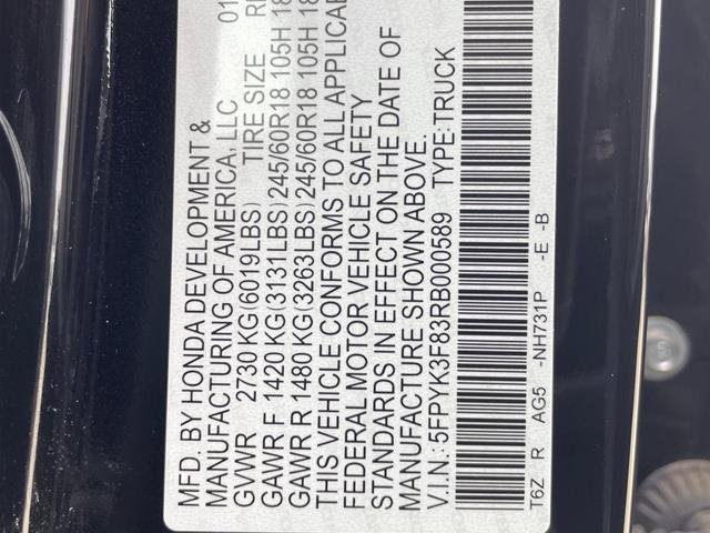 Used 2024 Honda Ridgeline Black Edition image 36