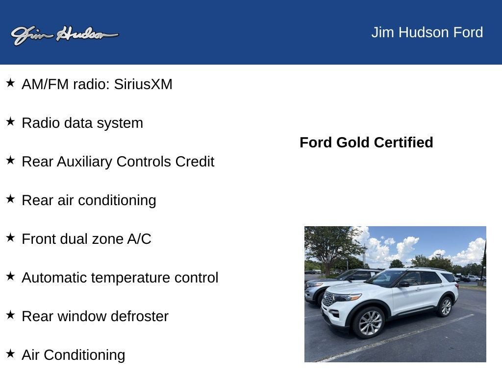 Certified 2022 Ford Explorer Platinum w/ Equipment Group 601A AWD/4WD image 13
