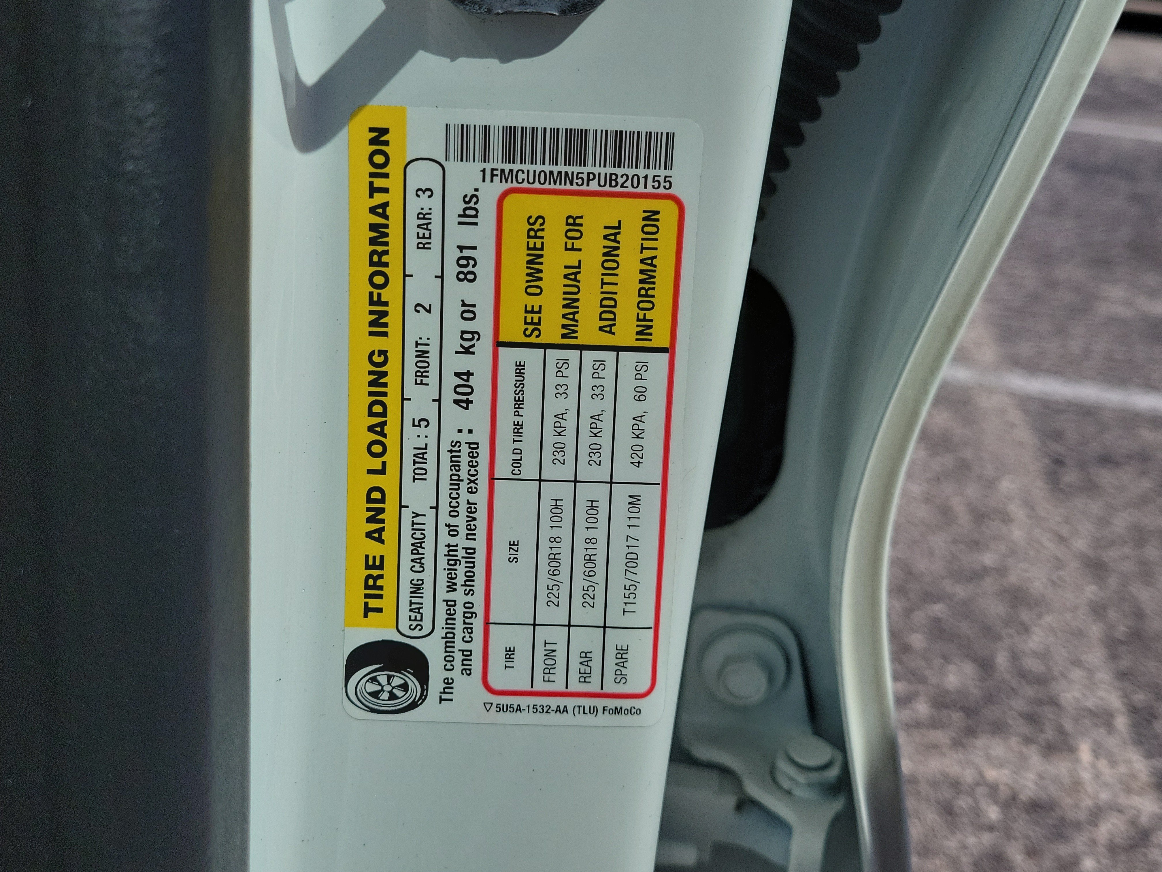Certified 2023 Ford Escape ST-Line w/ Tech Pack #1 FWD image 31