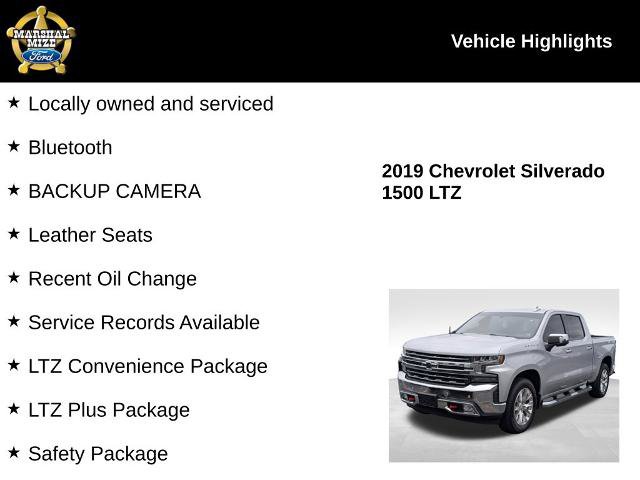 Used 2019 Chevrolet Silverado 1500 LTZ w/ LTZ Plus Package RWD image 2