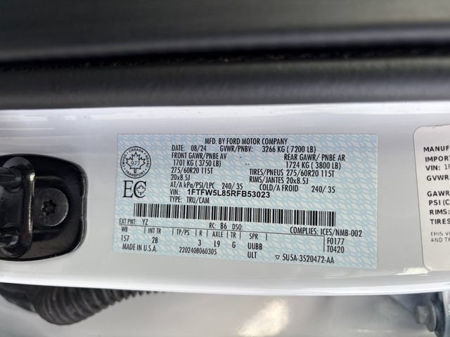 Certified 2024 Ford F150 Lariat w/ Tow/Haul Package AWD/4WD image 25