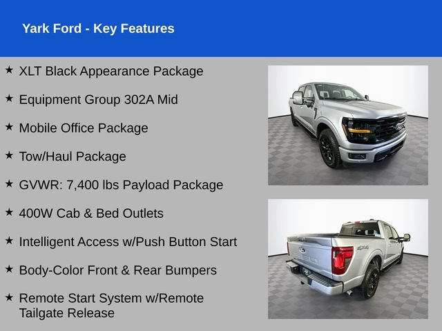 Certified 2024 Ford F150 XLT w/ Equipment Group 302A MID AWD/4WD image 2