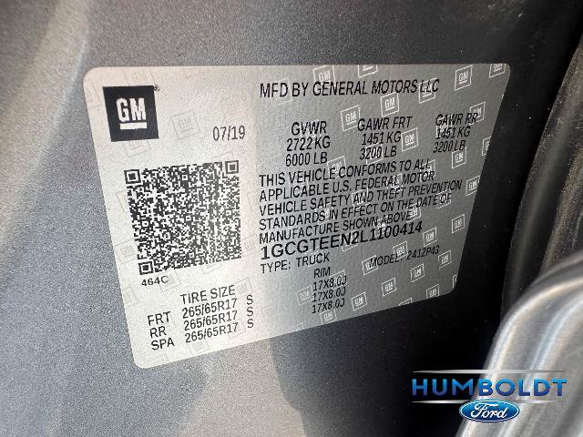 Used 2020 Chevrolet Colorado ZR2 AWD/4WD image 30