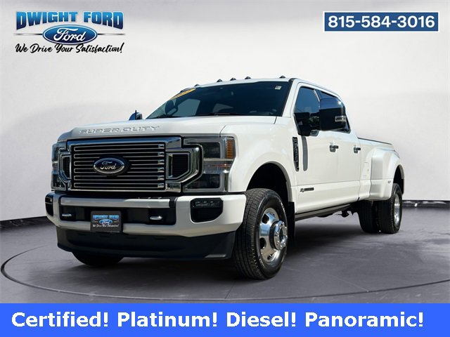 Certified 2022 Ford F350 Platinum w/ Camper Package