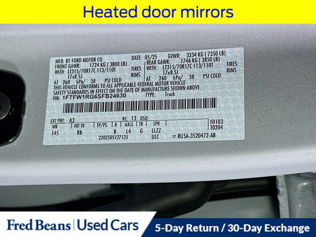 Certified 2025 Ford F150 Raptor AWD/4WD image 40