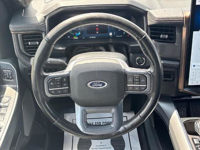 Certified 2023 Ford F150 Lightning Lariat w/ Max Trailer Tow Package AWD/4WD image 23