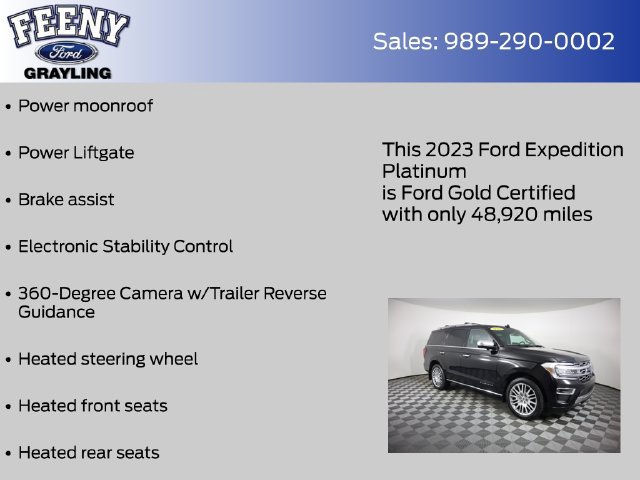Certified 2023 Ford Expedition Platinum AWD/4WD image 20
