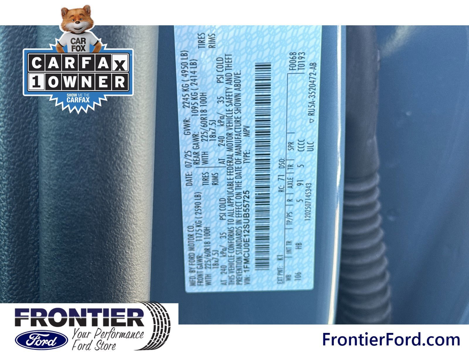Certified 2025 Ford Escape SE FWD image 30