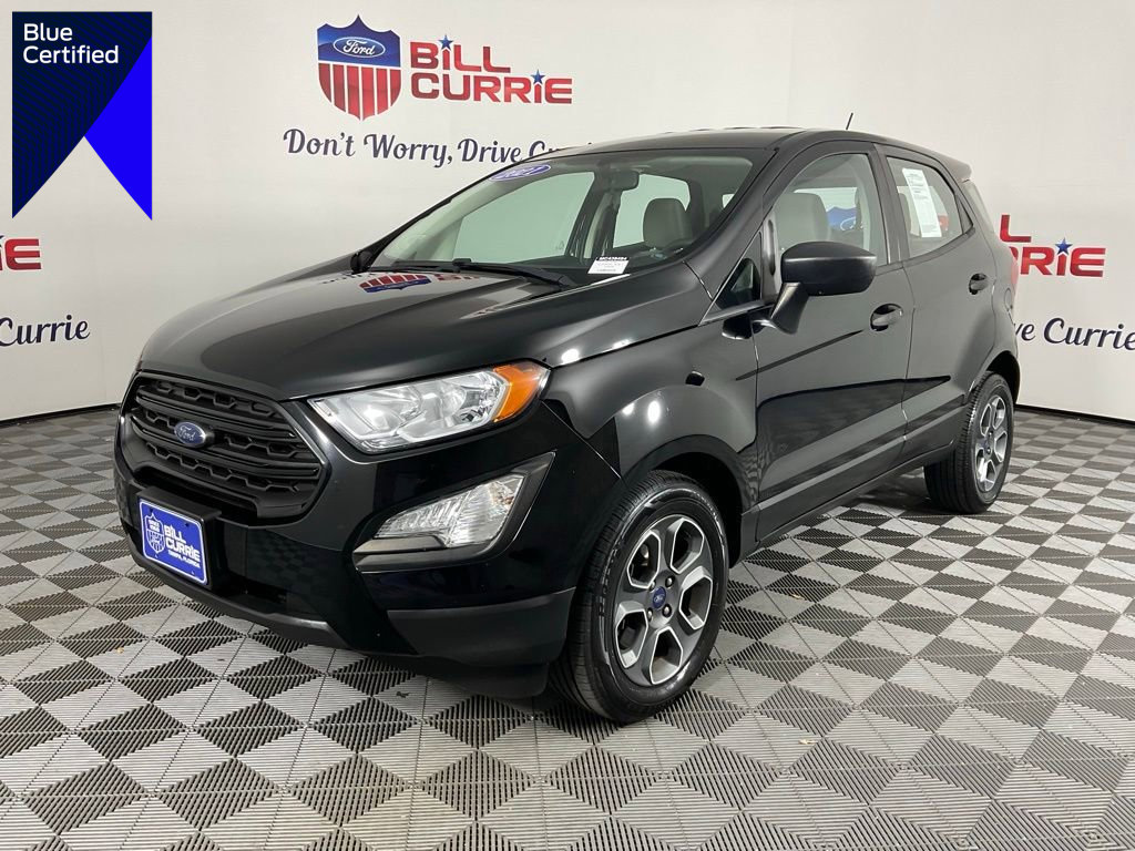 Certified 2021 Ford EcoSport S video 1