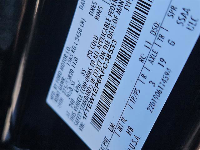 Certified 2019 Ford F150 Lariat w/ Equipment Group 502A Luxury image 10