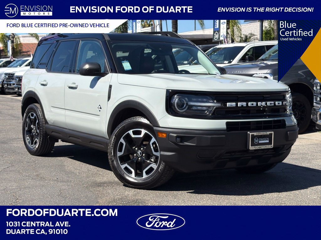 Certified 2022 Ford Bronco Sport Outer Banks w/ Tech Package