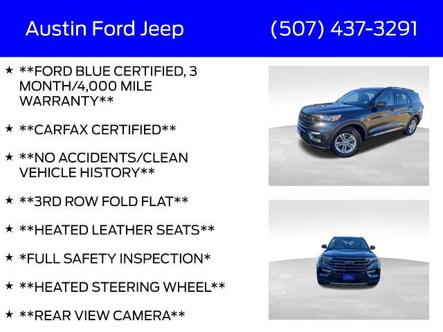 Certified 2022 Ford Explorer XLT w/ Equipment Group 202A image 7
