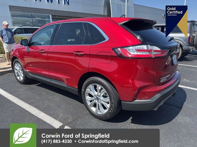 Certified 2021 Ford Edge Titanium w/ Class II Trailer Tow Package image 8
