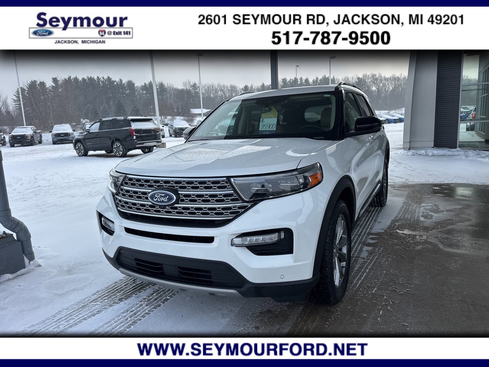 Certified 2023 Ford Explorer Limited w/ Equipment Group 301A