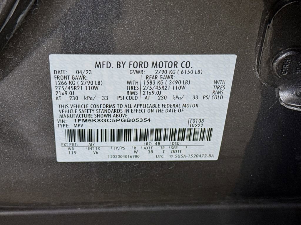 Certified 2023 Ford Explorer ST w/ ST High-Performance Pack image 34