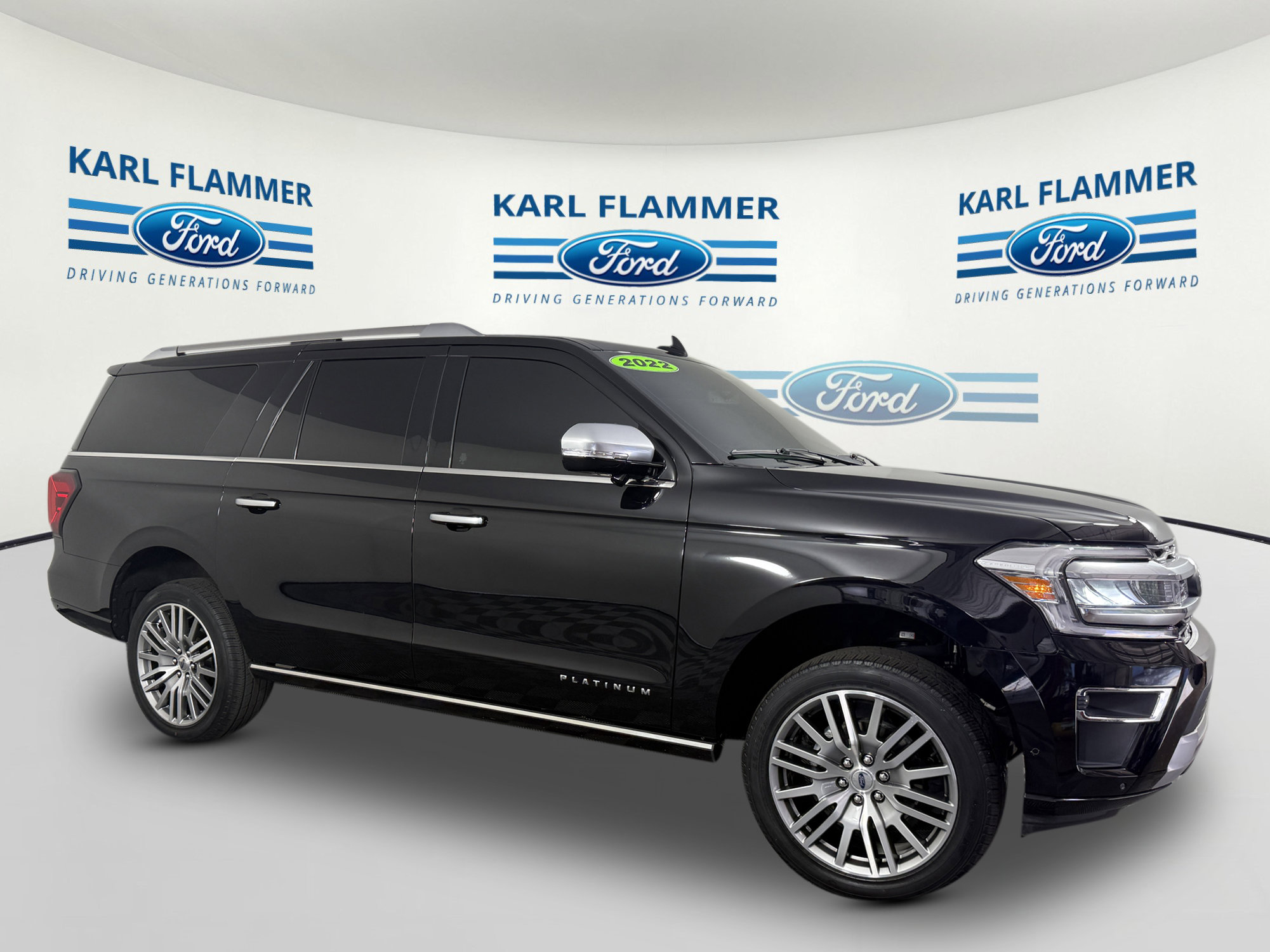 Certified 2022 Ford Expedition Max Platinum AWD/4WD image 1