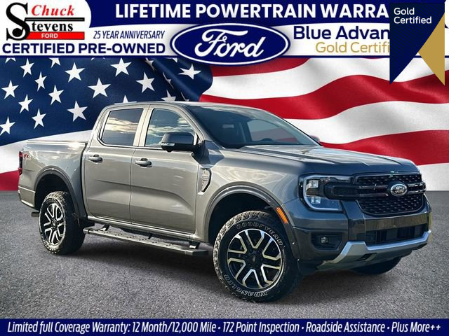 Certified 2024 Ford Ranger Lariat w/ FX4 Off-Road Package