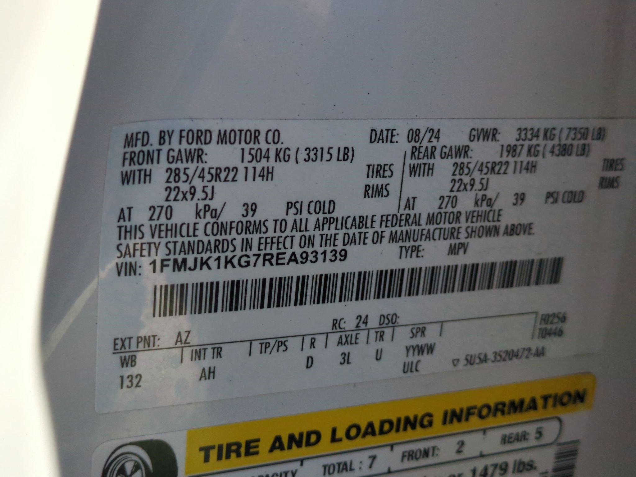 Certified 2024 Ford Expedition Max Limited RWD image 30