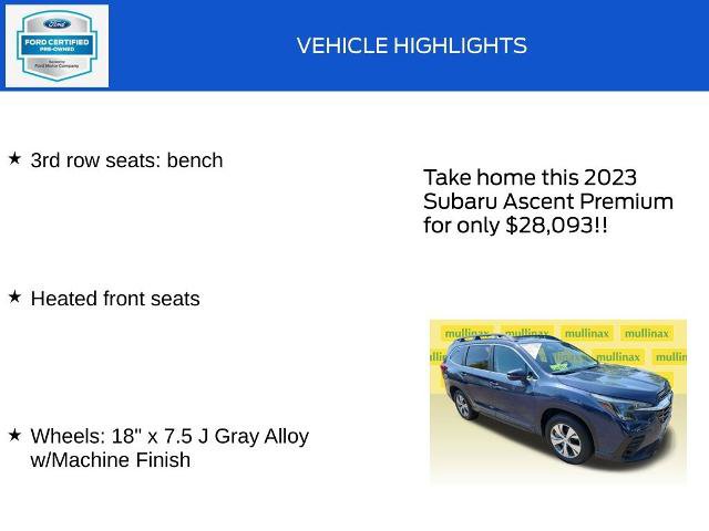 Used 2023 Subaru Ascent Premium AWD/4WD image 19