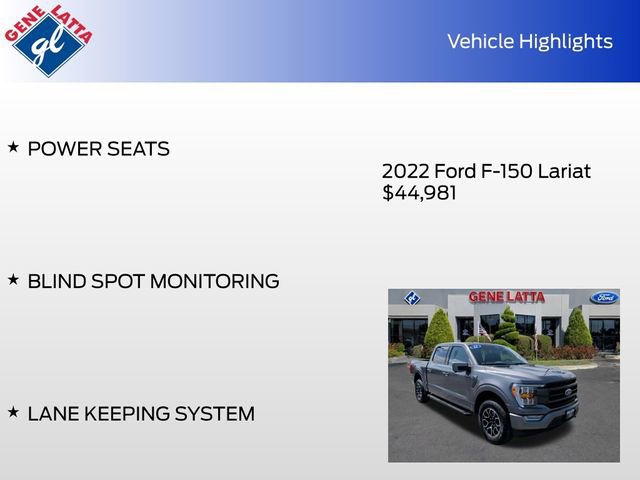 Certified 2022 Ford F150 Lariat w/ Max Trailer Tow Package AWD/4WD image 34