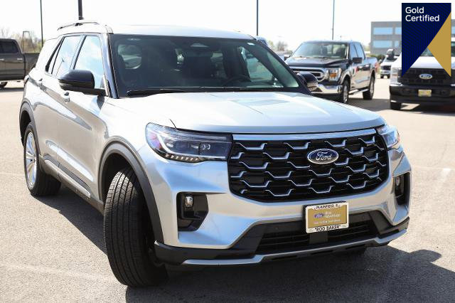 Certified 2025 Ford Explorer Platinum w/ LUX Leather Package