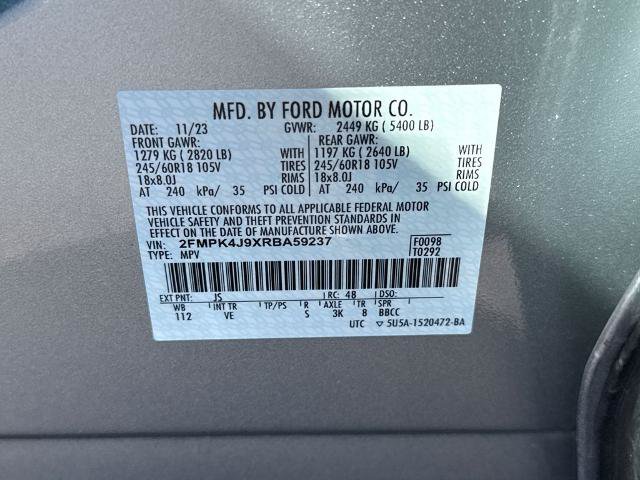 Certified 2024 Ford Edge SEL w/ Convenience Package AWD/4WD image 18
