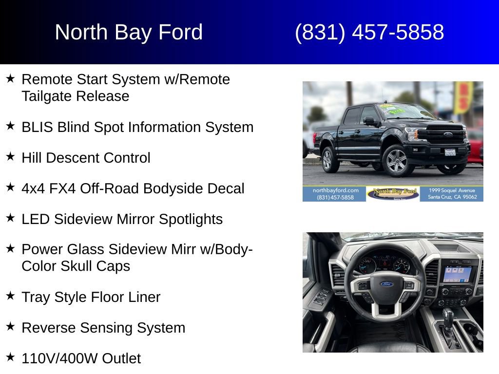 Certified 2019 Ford F150 Lariat AWD/4WD image 16