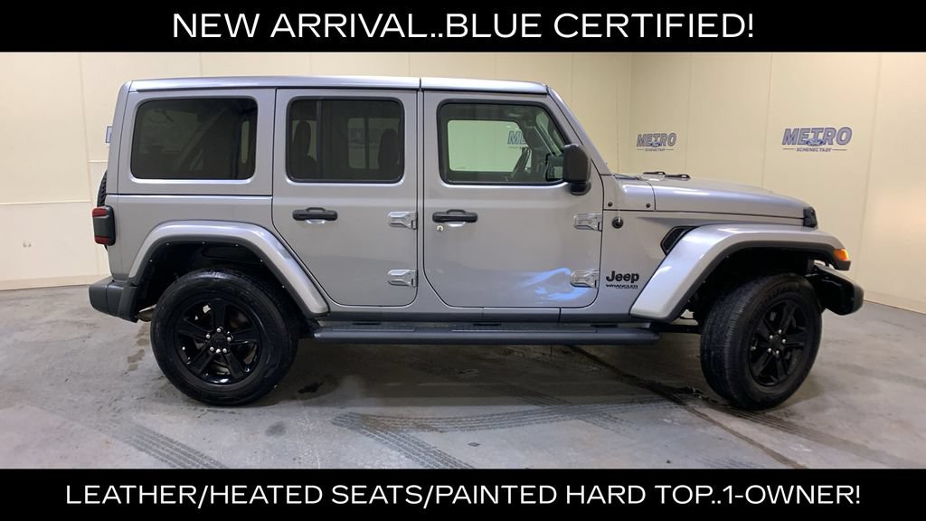 Used 2021 Jeep Wrangler Unlimited Sahara AWD/4WD image 2