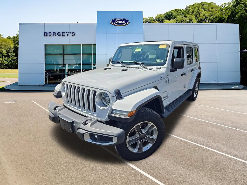 Used 2021 Jeep Wrangler Unlimited Sahara AWD/4WD image 3