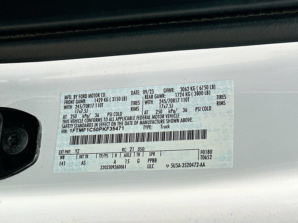 Certified 2023 Ford F150 XL RWD image 25