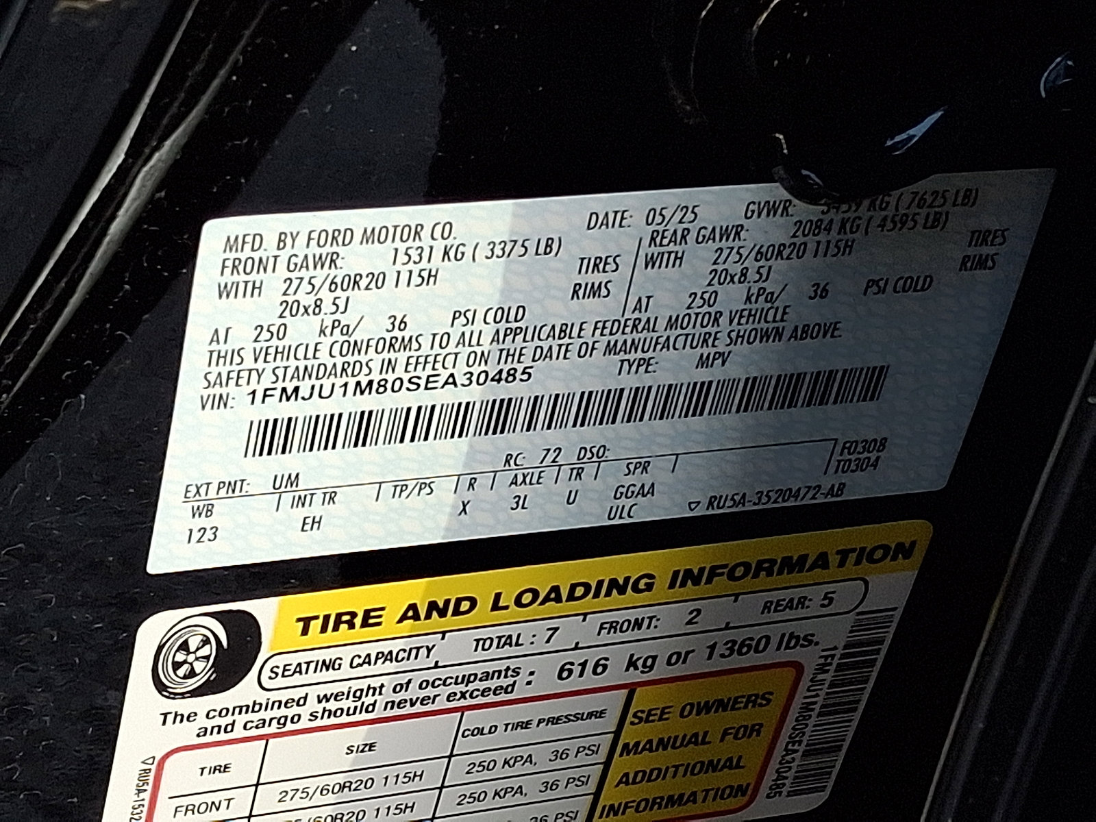 Certified 2025 Ford Expedition Platinum image 31