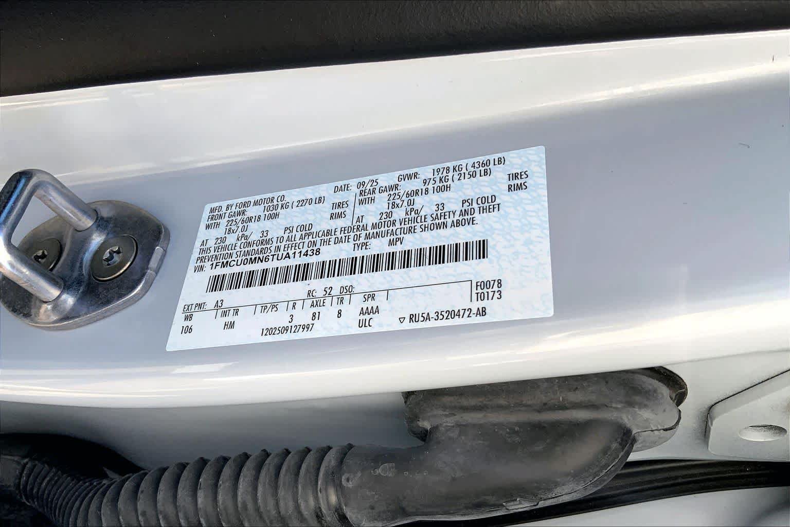Certified 2026 Ford Escape ST-Line FWD image 32