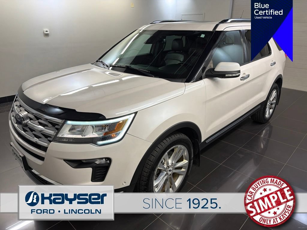 Certified 2018 Ford Explorer Limited w/ Equipment Group 301A AWD/4WD image 3