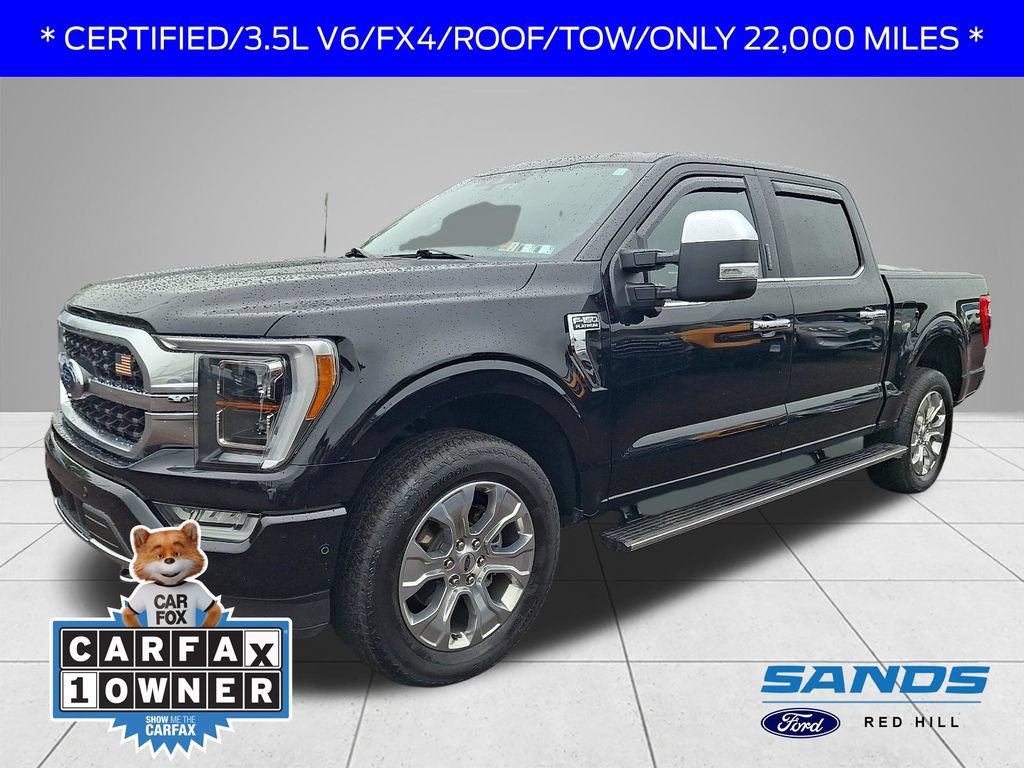 Certified 2021 Ford F150 Platinum w/ Equipment Group 701A High
