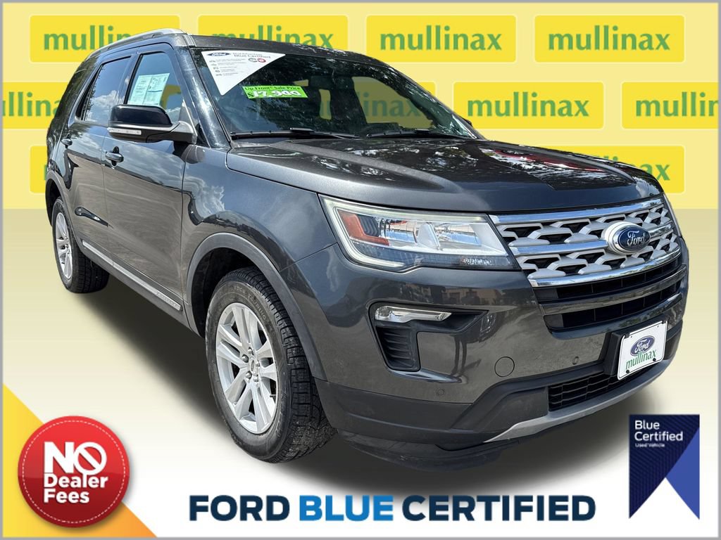 Certified 2018 Ford Explorer XLT w/ Equipment Group 202A