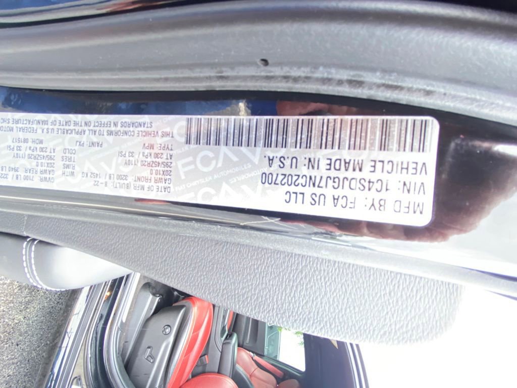 Used 2022 Dodge Durango SRT w/ Technology Group AWD/4WD image 32