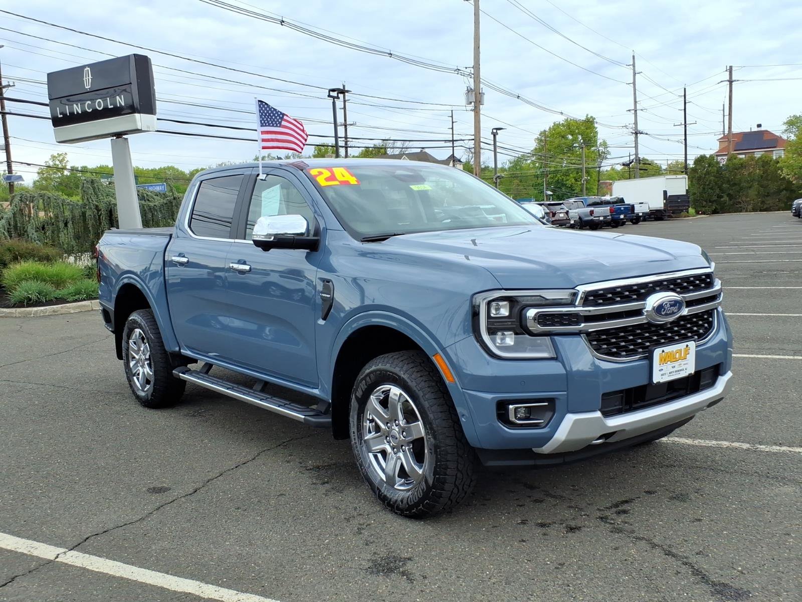Certified 2024 Ford Ranger Lariat AWD/4WD image 1