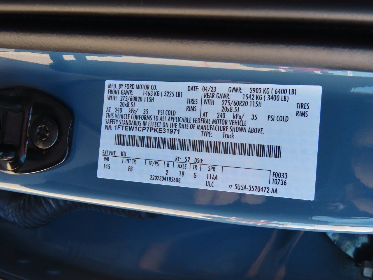 Certified 2023 Ford F150 XLT w/ Equipment Group 302A High image 32