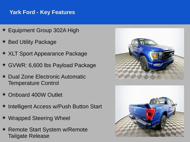Certified 2023 Ford F150 XLT w/ Equipment Group 302A High image 11