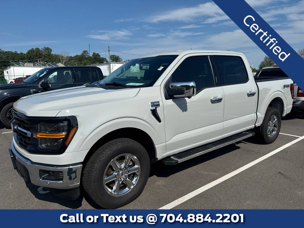 Certified 2024 Ford F150 XLT w/ Equipment Group 302A MID
