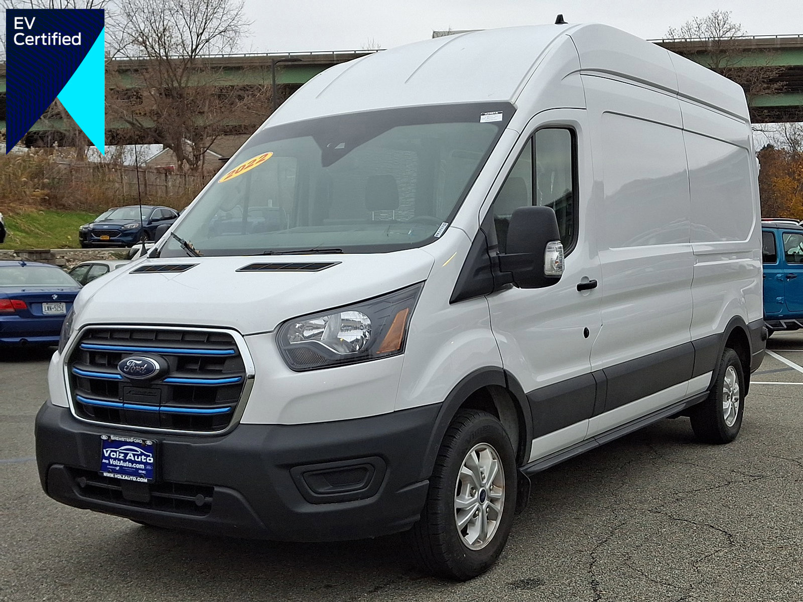 Certified 2022 Ford E-Transit 148 High Roof