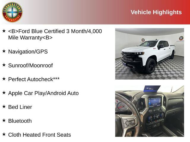 Used 2021 Chevrolet Silverado 1500 LT Trail Boss w/ Convenience Package II AWD/4WD image 2