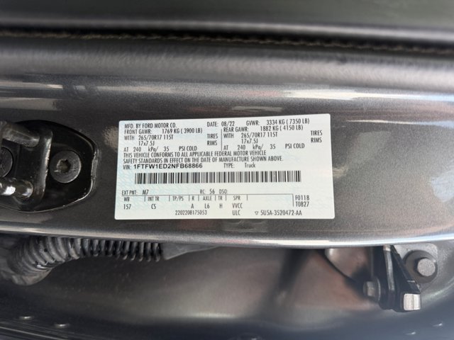 Certified 2022 Ford F150 XL w/ Trailer Tow Package AWD/4WD image 25