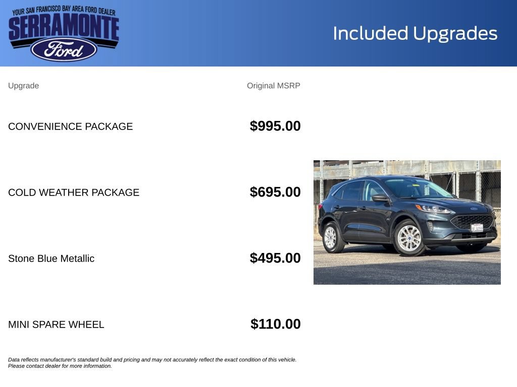 Certified 2022 Ford Escape SE w/ Convenience Package FWD image 26
