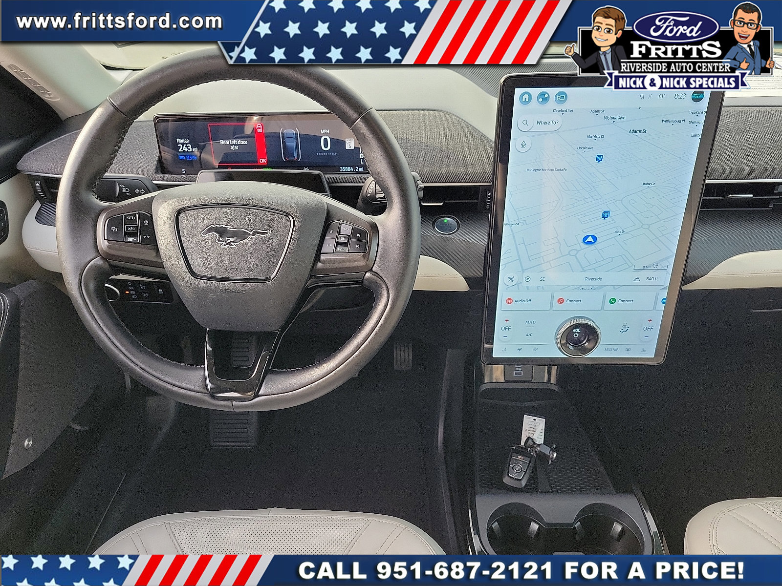 Certified 2023 Ford Mustang Mach-E Premium w/ Mustang Nite Pony Package image 6