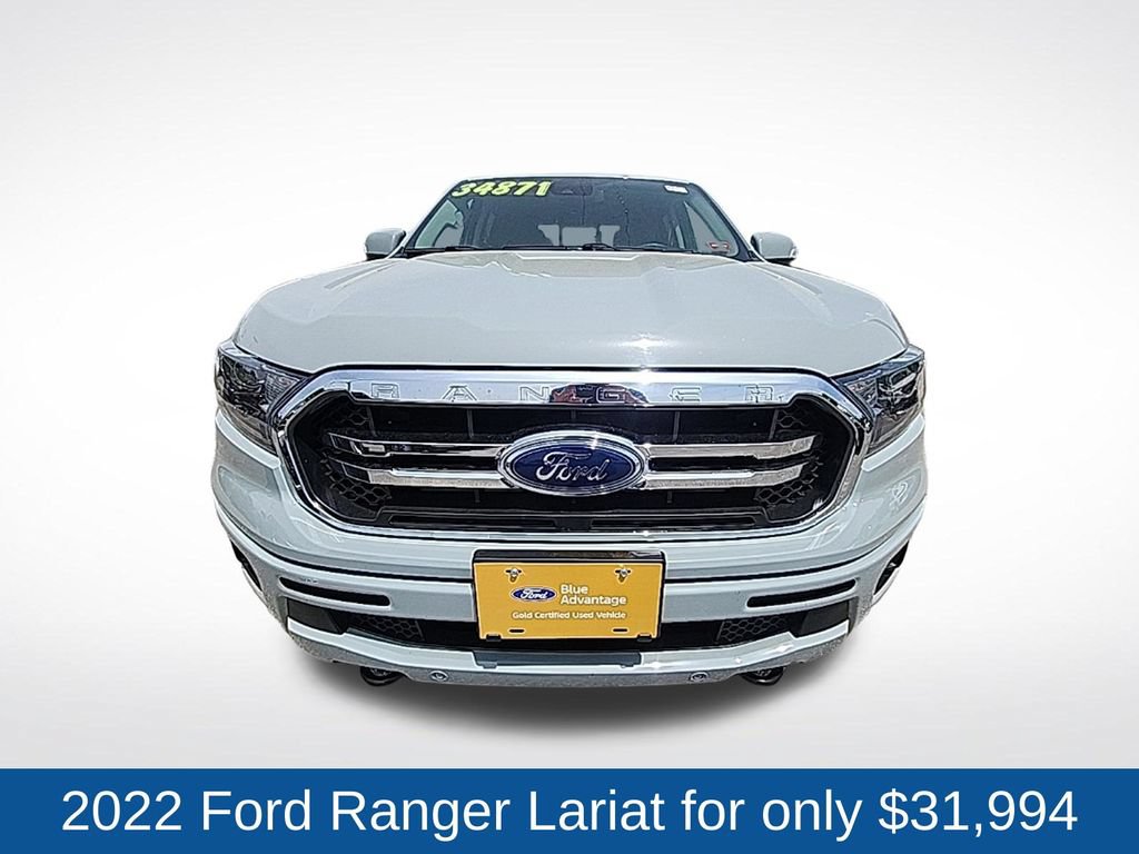 Certified 2022 Ford Ranger Lariat w/ Technology Package AWD/4WD image 2