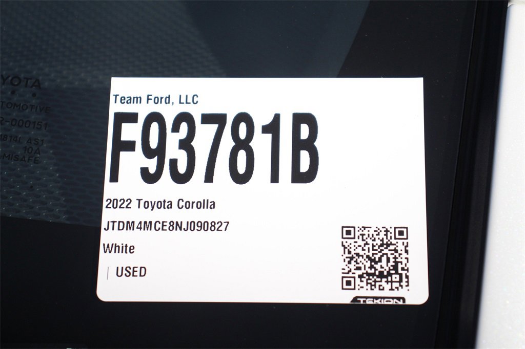 Used 2022 Toyota Corolla SE image 31