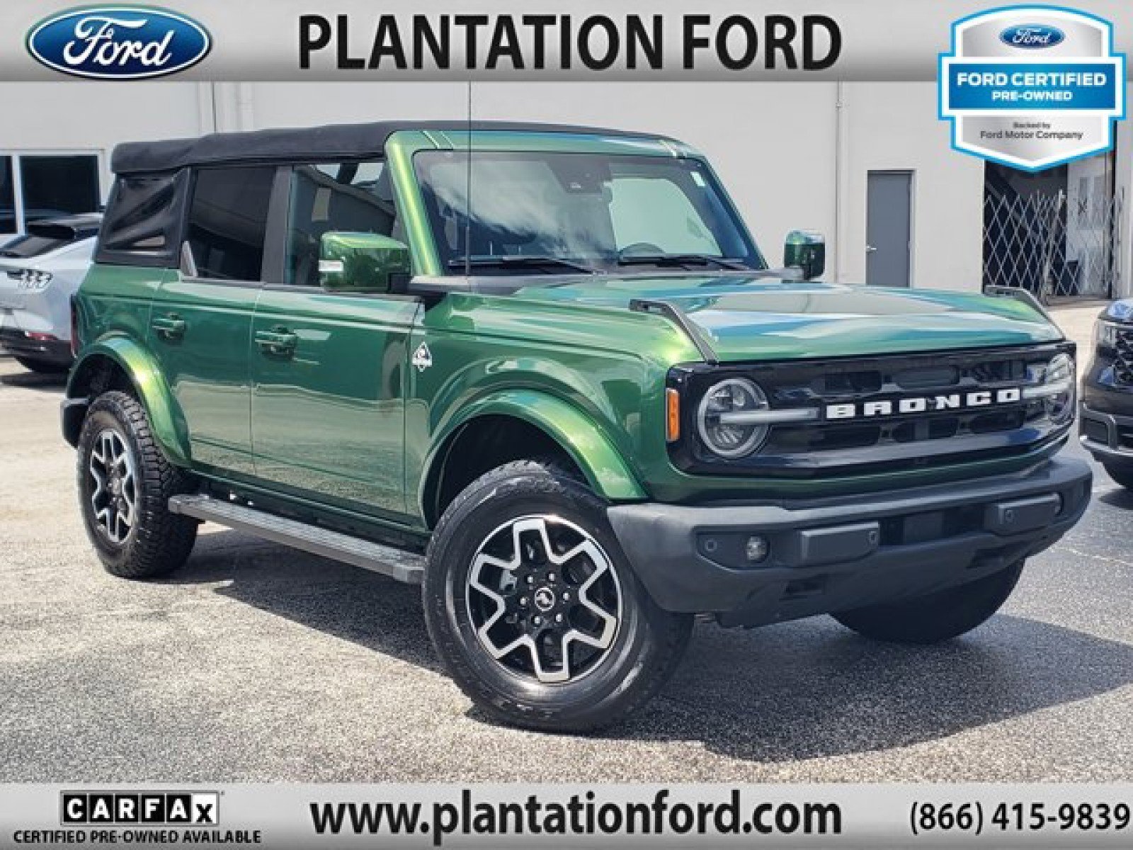 Certified 2022 Ford Bronco Outer Banks