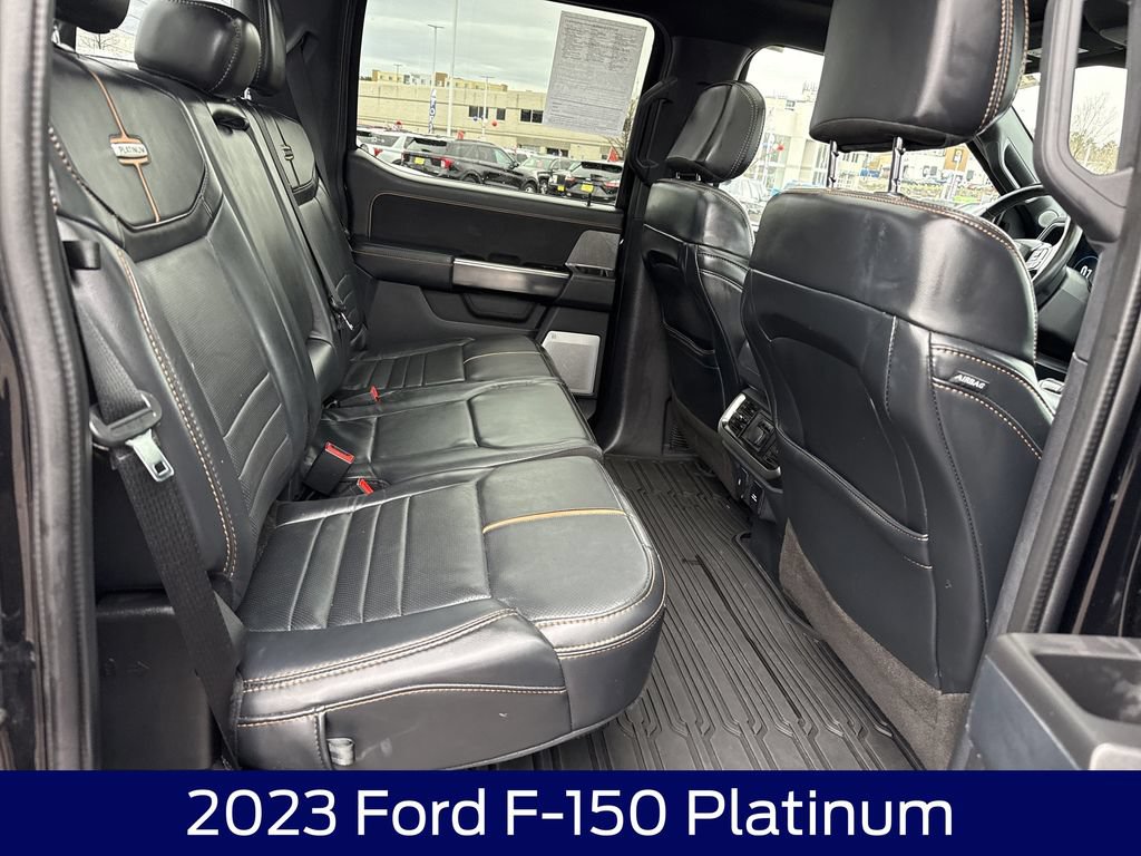 Certified 2023 Ford F150 Platinum w/ Equipment Group 701A High AWD/4WD image 15